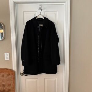 Burberry Men’s Classic Black Wool Coat